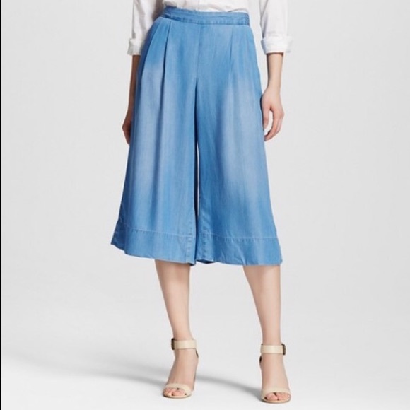 Merona Pants - 100% Lyocell Culottes Jean Cotton Soft Thin